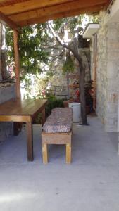 Patio nebo venkovní prostory v ubytování Stone House
