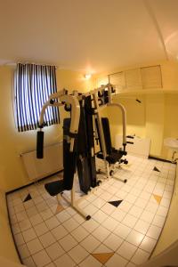 Fitness centrum a/nebo fitness zařízení v ubytování Art-Hotel Erlangen