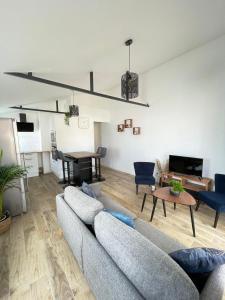 Kuchyň nebo kuchyňský kout v ubytování Maison de vacances 6 personnes