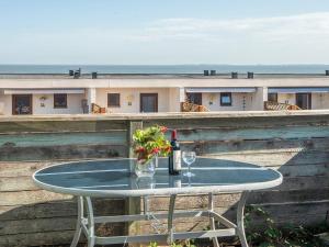 Μπαλκόνι ή βεράντα στο 4 person holiday home in Rømø-By Traum