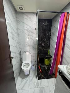 Koupelna v ubytování Appartement saada