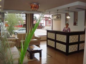 The lobby or reception area at Hotel Han Krum