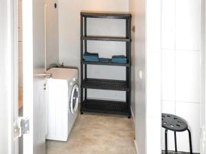 Ένα ή περισσότερα κρεβάτια σε δωμάτιο στο Cozy duplex apartment with terrace