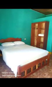 Katil atau katil-katil dalam bilik di Beach & forest scape