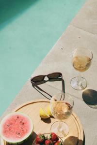 Nápoje v ubytování Casa Calec: Dpto B. con piscina/2 min. playa