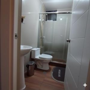 Et badeværelse på Torre Vallecito