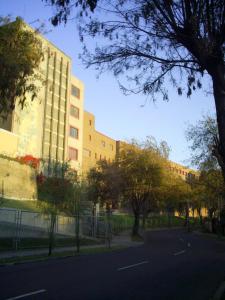 Bygningen som lejligheden ligger i