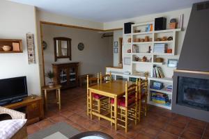 The lounge or bar area at Casa Rural del Sol