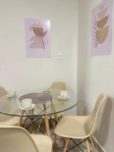 Χώρος καθιστικού στο Apartamento ao lado do shopping +5 φωτογραφίες