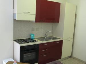 Η κουζίνα ή μικρή κουζίνα στο La Mia Isola