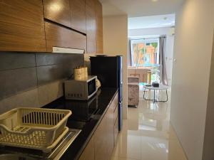 Køkken eller tekøkken på Replay Comfortable Apartment