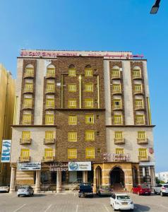 El edificio en el que está el hotel