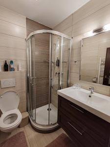 Ένα μπάνιο στο Apartment Bartek Ski Rental