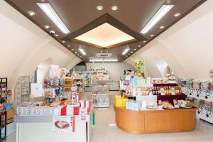 a store filled with lots of items on display at Toretore Village Nanki Shirahama in Shirahama