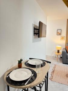 Posezení v ubytování Studio Cotta - Disney - Meaux City Center - Paris