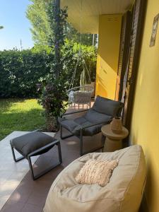 Posezení v ubytování I Fiori del Lago Apartment