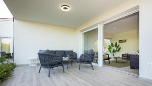 Et opholdsområde på Holiday House Villa Skrila