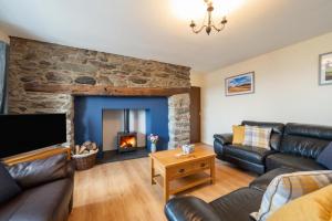 Istumisnurk majutusasutuses Caer Ffynnon