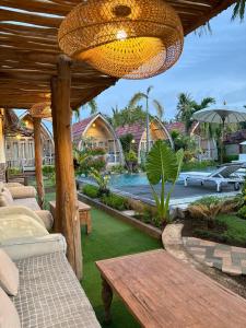 Aed väljaspool majutusasutust Daghan Cottage Nusa Penida