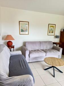 Ruang duduk di Spacious Luxury apt, 12 min walk to Croisette beach and Conf Centre