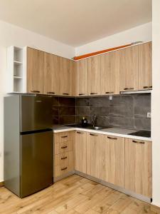Dapur atau dapur kecil di Seaside Sol Apartaments