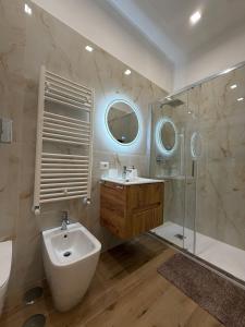 Koupelna v ubytování CIAO PARTENOPE - luxury rooms
