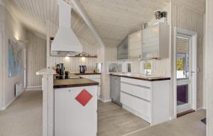 Η κουζίνα ή μικρή κουζίνα στο Holiday Home Bjørnøvænget Faaborg Denm