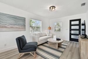 Posezení v ubytování Treasure Island Escape