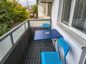 Μπαλκόνι ή βεράντα στο Ospitalier Apartments Student