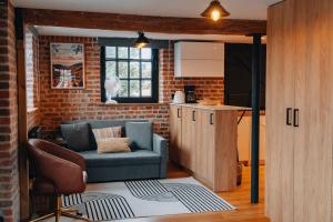 Posezení v ubytování Warehouse