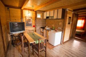 Köök või kööginurk majutusasutuses Etno Apartment Vrdnik