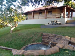 Bygningen som feriehuset ligger i