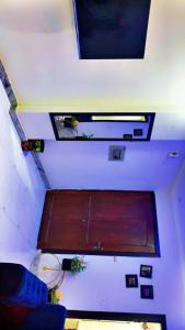 a room with a large door in the ceiling at 2bed available in Islamabad in Lower Topa