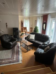 Posezení v ubytování Ferienwohnung Riva
