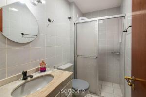 Ένα μπάνιο στο Apto c/ Churrasqueira a 350m da Praia ILH0503