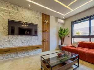 Χώρος καθιστικού στο 26 - New apartment, great location with swimming pool