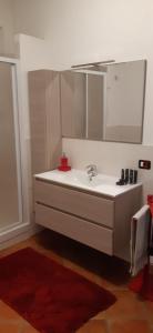 Et badeværelse på Dimora Gundin