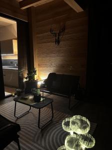 Χώρος καθιστικού στο Loft N 39 - ekskluzywny apartament pod Zamkiem w Mosznej