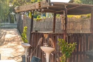 Κήπος έξω από το Indigo Villas