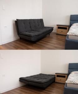 Χώρος καθιστικού στο Modern 2BR Gem in Bratislava City Center