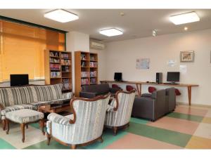 TV a/nebo společenská místnost v ubytování Hotel Sunrise - Vacation STAY 39647v