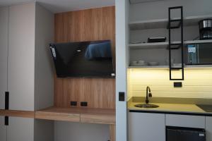 Kuchyň nebo kuchyňský kout v ubytování Hotel Ryo 74B