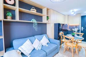 Posezení v ubytování HOM I Vista Parcial al lago 2D2B