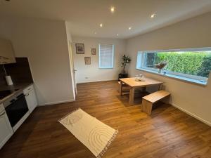 Η κουζίνα ή μικρή κουζίνα στο BOHO Apartment Nuit near Salzburg