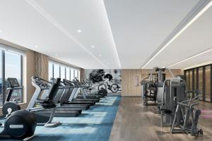 Γυμναστήριο ή/και όργανα γυμναστικής στο Suzhou Marriott Hotel Yangcheng Lake