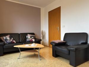 Posezení v ubytování Ferienhaus mit Weitblick bei Medebach