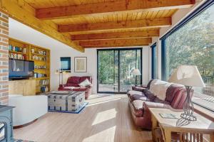 Χώρος καθιστικού στο Lincoln Peak Retreat