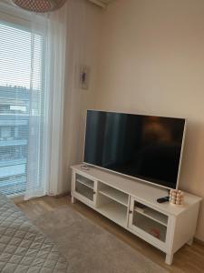 Μια τηλεόραση ή/και κέντρο ψυχαγωγίας στο Arctic- apartment Evakko