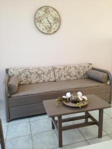A seating area at Locanda