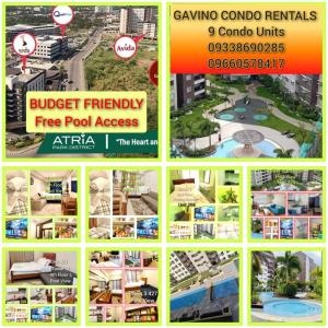 a collage of pictures of different buildings at 720 1 Bedroom Storey 2 Max 6 Pax Condo Central, Cozy in Iloilo City